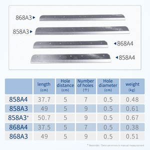 A4 <strong>868</strong> 858 Cutter Blade <strong>868</strong> Knife Cutter Blade - Product Image 6