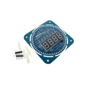 DS1302 Rotierendes digitales LED-Anzeige modul Alarm Elektronische Digitaluhr LED-Temperatur anzeige 5V