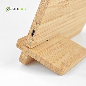 Prosub mới đến tre thăng hoa bằng gỗ hình ảnh khung DIY biểu tượng tùy chỉnh với sạc không dây gỗ thăng hoa khung ảnh - Product Image 4