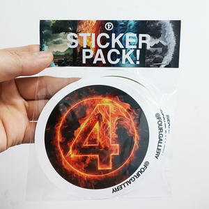 Custom Waterproof Die Cut Vinyl Cartoon <strong>Sticker</strong> Pack Self-Adhesive Decorative Decals with Logo for Craft Use Packaged in Opp Bag - Product Image 1