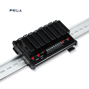FCGK modulo relè a stato solido 8 canali PNP/NPN 5V 12V 24V 32VDC a AC ad alta potenza in miniatura SSR PCB Board - Product Image 1