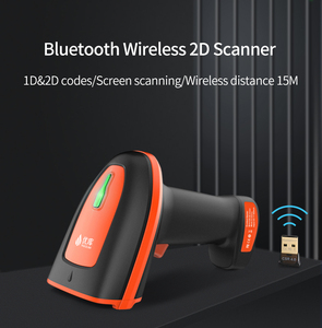 2D Barcode <strong>Scanner</strong>, Compatible with 2.4G Wireless &amp; <strong>Bluetooth</strong> Connect Smart Phone, Tablet, PC, 1D <strong>Bar</strong> <strong>Code</strong> Reader Work for QR - Product Image 2