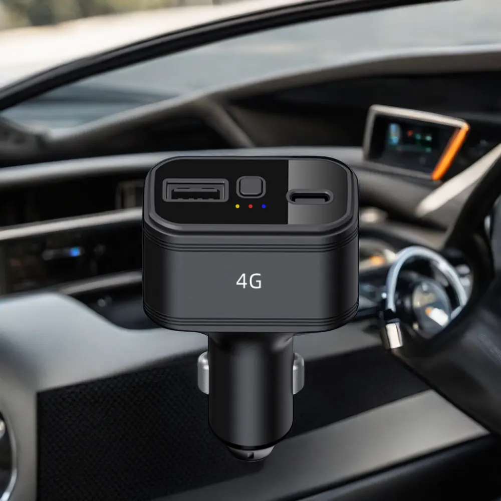 มินิ 4G ระบบติดตาม GPS พอร์ตชาร์จคู่รถติดตาม GPS ฟังก์ชั่นป้องกันการกระแทกตําแหน่ง Glonass รับประกัน 1 ปี