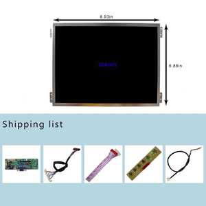 Pantalla LCD de 10,4 pulgadas, Panel LCD con placa controladora VGA, brillo de VS104T-004A, 10,4 pulgadas, 1024X768, 600nit