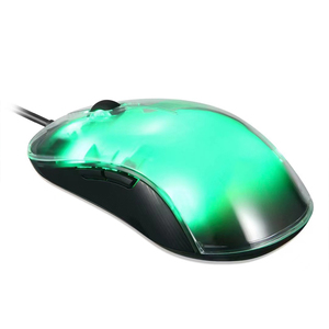 Transparente leuchtende Shell Gaming Mouse Transparente RGB Luminous 6D Computer Makro Programmierung Gaming Office Mouse
