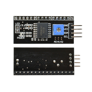 IIC I2C TWI SPI Modul anschluss für serielle Schnitts telle platine 1602 2004 LCD-Anzeige - Product Image 1