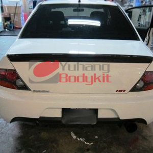 รถBodykit Type-1Rearสปอยเลอร์ท้ายปีกDuckbillสำหรับ2001-2007 Lancer Evolution EVO 7 8 9เดิมสปอยเลอร์จะต้องมีลบออก - Product Image 3