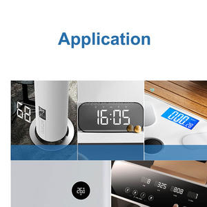Shenzhen Factory Segment Code LCD-Bildschirm Schöne Farben benutzer definierte Segment Code LCD-Anzeige 7 Segment LCD-Displays zum Anzeigen - Product Image 5