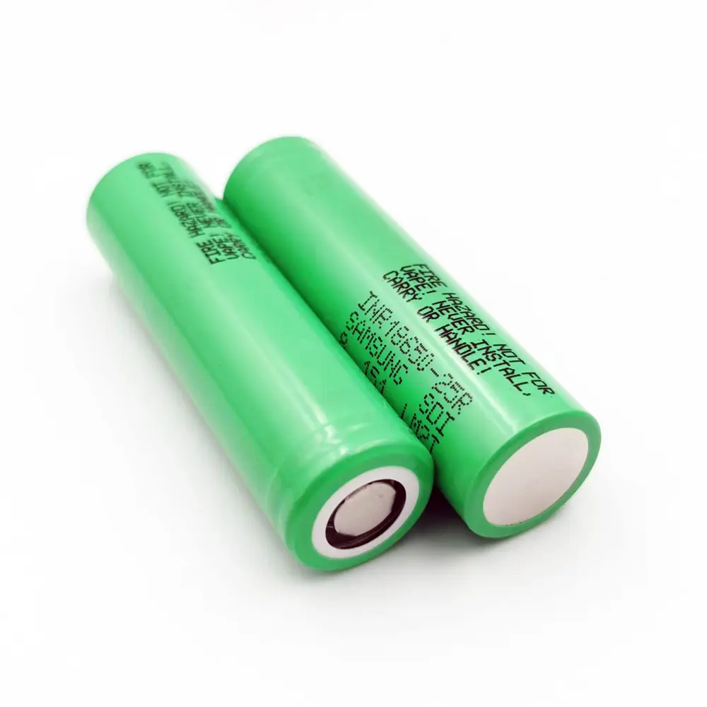 High Quality Lithium Battery 25R 3.7v 2500mAh Rechargeable Battery 25A discharge for Samsung inr18650 25R