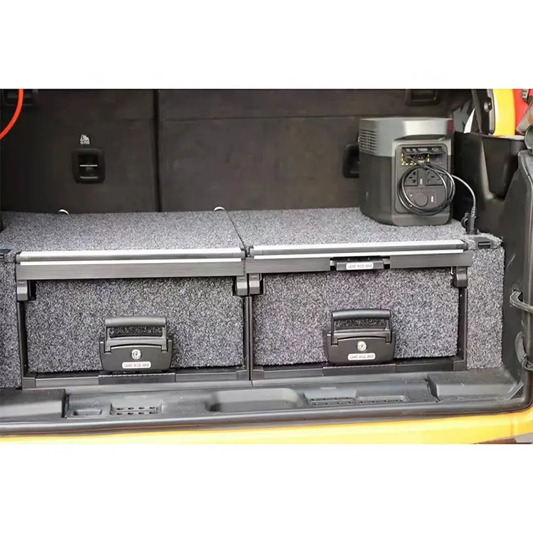 Cajón de almacenamiento para cama de camión, caja de herramientas de alta resistencia para JL 4WD 4WD