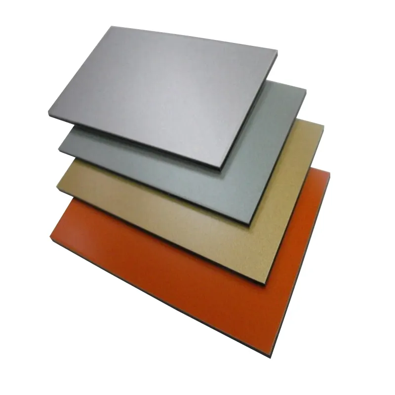 Miglior prezzo Pvdf/Pe rivestimento superficie in alluminio pannello composito Acp
