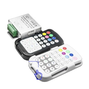 Программируемый мигает светодиодная подсветка для бассейна свет led RGB контроллер ручной удаленный DC12V 24V - Product Image 1