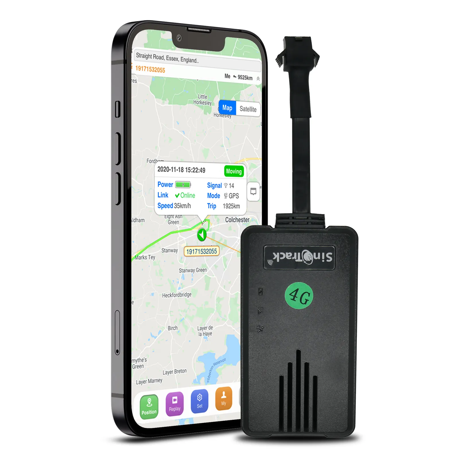 SinoTrack ST-906L Light 4G LTE Real Time Tracking Device Built In Battery Car GPS Tracker With Relay Cut Off Engine