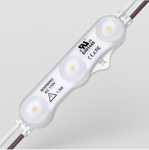 โมดูลไฟ LED RGB สําหรับการโฆษณาแบบเบาและโมดูลไฟแบ็คไลท์ LED โมดูลไฟ LED AC 110V 3W