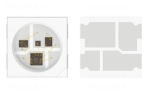 Reverse Mount 6028 Rgb Smd Led 3.2*2.8มม.,3535 Ws2812/Sk6812 Rgb Led Sk6812minie/Sk6812mini-e สำหรับคีย์บอร์ดเล่นเกมกลไก - Product Image 5