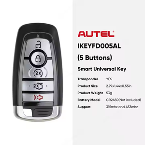 Autel Fernbedienung schlüssel IKEYFD005AL IKEY 5 Tasten Smart Key für Ford Wird mit dem Altra-Programmier werkzeug KM100 IM508S IM608S II verwendet - Product Image 3