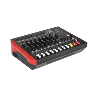 8 Channels Mini Usb Interface <strong>Controller</strong> Power Mixer Effect Sound Console <strong>Amplifier</strong> - Product Image 1