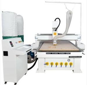 2023 3D木工数控刳刨机，用于木材中密度纤维板丙烯酸切割和雕刻 - Product Image 5