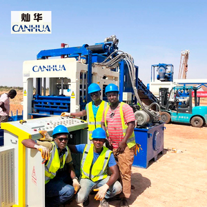 QT6-15 neue Beton ziegel Typ Hohl block herstellung Maschinen hersteller in Kamerun