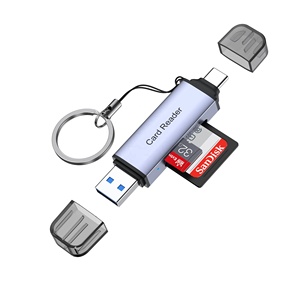 Lettore di schede Usb 3.0 lettore di schede Micro interfaccia SD TF ad alta velocità tipo C lettore di schede OTG di memoria USB C USB per Laptop - Product Image 1