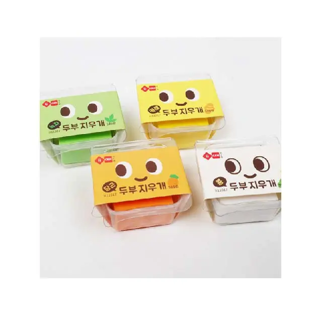 Feito em Coreano Suplemento Melhor Escolha Cenoura Design Tofu Borracha Borracha Escola Escritório Uso Para Estudante Crianças Adultos