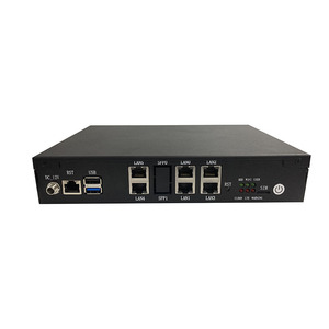 Desktop Firewall Router PC <strong>Network</strong> Appliance Powered by Atom C3336 C3558 C3758 with 6 LAN 2 SFP+, Mini PCIe, M.2 Slot - Product Image 2