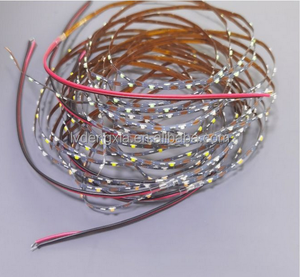 5V 0805SMD 2.5mm幅PCB SMD超明るいLEDストリップレッド/グリーン/ブルー/ホワイト/ウォームホワイトライトストリップ屋内使用DC12V