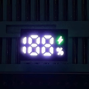 Пользовательские светодиодный дисплей 0,25 дюймов 188 цифровой Однорядный светодиодный дисплей экраны белый процент заряда цифровые вывески - Product Image 4