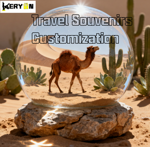 Cao cấp tùy chỉnh da kim loại tinh thể Nhựa đa vật liệu sản phẩm doanh nghiệp du lịch buổi hòa nhạc quả cầu tuyết sang trọng - Product Image 5