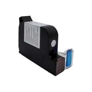 Impresora de inyección de tinta lineal Cartuchos de tinta invisible a base de solvente Impresora de inyección de tinta inteligente Cartuchos de tinta Imprimir número de lote Marcado de Fecha - Product Image 3