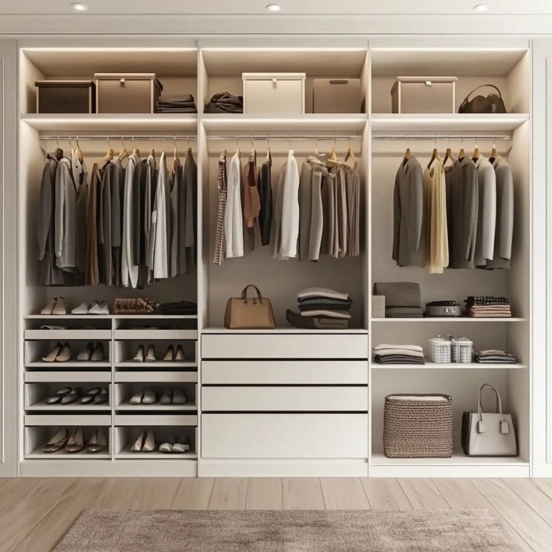 Armoire à 6 portes