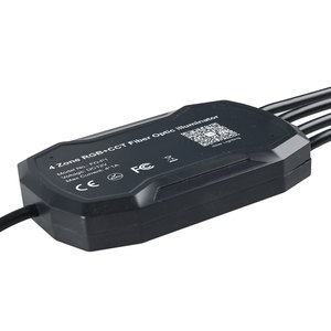 FO-P1 4 Zone RGB+CCT Fiber Optic Illuminator Multi-mode DC12V 4*1A RF/App Control Lighting <strong>Source</strong> for Ceiling DIY <strong>Light</strong> Projects - Product Image 5