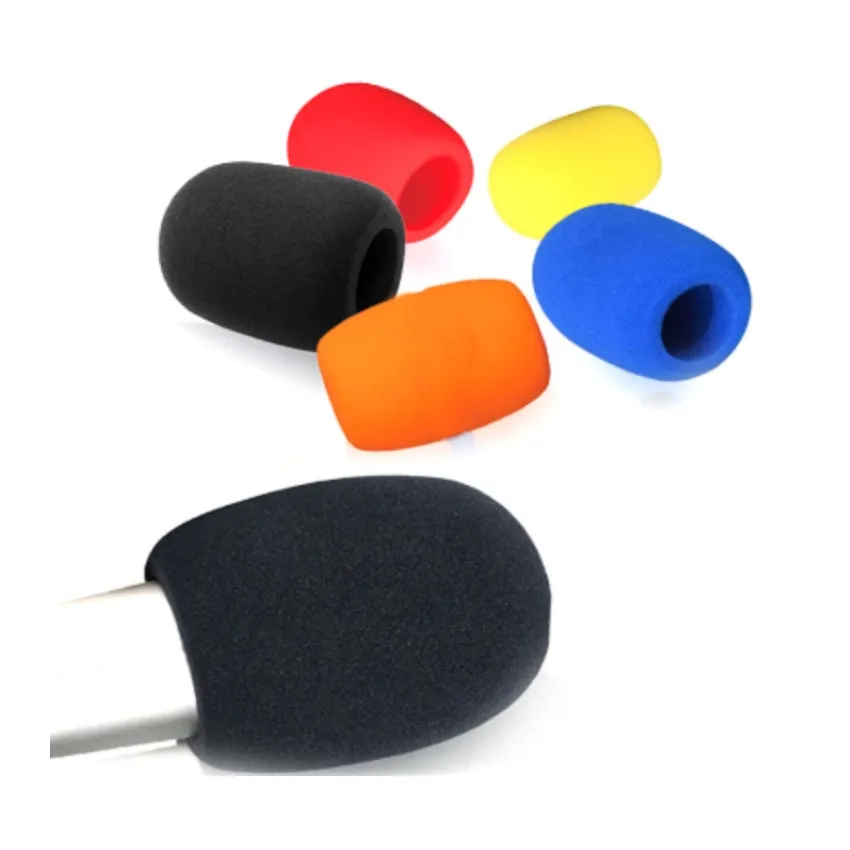 Capa de esponja para microfone com 2 peças, adequada para microfone Audio-Technica