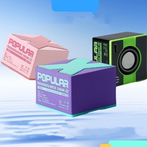 X1 Mini <strong>Portable</strong> TWS Wireless BT Speakers High Quality Steel Support Subwoofer with Bass &amp; Voice <strong>Control</strong> for <strong>Computer</strong> Use - Product Image 6