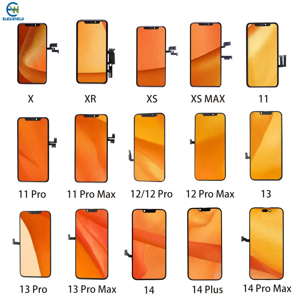 Schermo LCD per telefono cellulare per iPhone per Sumsung per Huawei per Android Smartphone sostituzione LCD per gli accessori del telefono