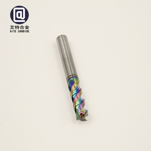 高质量可定制数控机床4F立铣刀硬质合金车床铣削150毫米/200毫米柄直径16/20 - Product Image 3