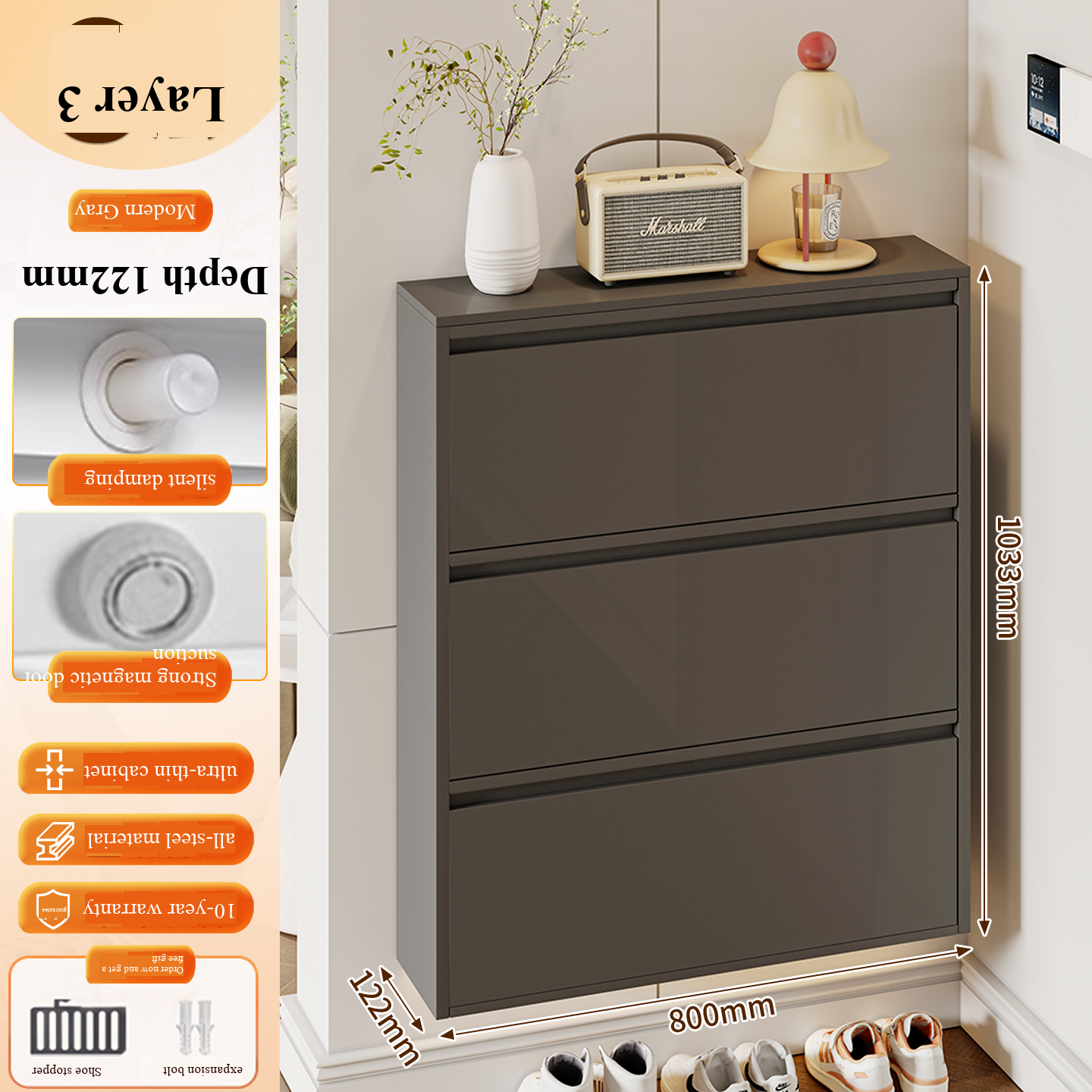 3rd floor 800 long gray