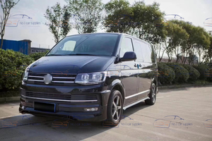 ชุดแต่งรอบคันคุณภาพสูงสําหรับ VW Multivan T6 ปรับเปลี่ยนสปอยเลอร์กันชนรถ ABT ลิ้นหน้าด้านหลังเคล็ดลับดิฟฟิวเซอร์ - Product Image 5