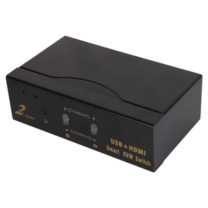 VCOM HDMI 1.4V台式KVM切换器2pc USB 2.0鼠标键盘监视器4K HDMI KVM切换器带红外控制器 - Product Image 6