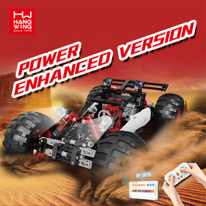 350PCS Remote Control <strong>Programming</strong> Version of the Red Devil Climbing Car <strong>Building</strong> Blocks Sets Electric Rc Radio Toys for Kids - Product Image 2