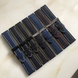 百年灵手表22毫米24毫米尼龙帆布表带替换表带真皮表带 - Product Image 2