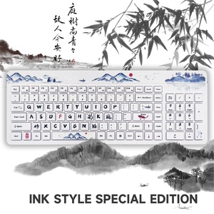 Mini teclado inalámbrico a precio de fábrica, interfaz USB de 2,4g para Bluetooth, modo Triple, recargable para ordenador, portátil, tableta, Oficina - Product Image 6