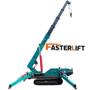 Ali 5ton 10ton 12ton Kapazität Hubhöhe langer Ausleger Spinnen lift CE-geprüfter Spinnen kran - Product Image 6