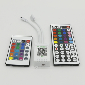 DC5V-12V 6A RGB LED ไร้สายไฟ Strip คอนโทรลเลอร์พร้อมรีโมทคอนโทรล 5 โวลต์ LED Strip รีโมทคอนโทรล 24 44 คีย์ - Product Image 2