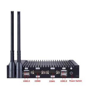 RK3588 Octa Core brazo industrial sin ventilador mini pc y RS232 RS485 dual Gigabit Ethernet RK3588 Android ubuntu linux mini pc Box