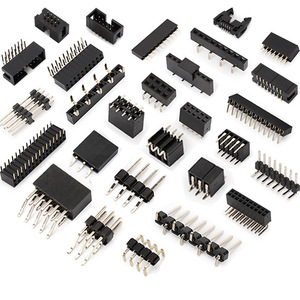 2.0 2.54 mm Pitch 1.27 Box <strong>Header</strong> IDC Socket PCB Connectors SMT Straight 2*20 2*8 Pin Male Electrical Connector - Product Image 1