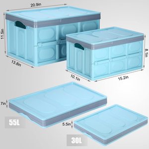 Factory Direct Sale <strong>Cheap</strong> Multicolor Plastic Foldable Car <strong>Trunk</strong> Storage Box - Product Image 3