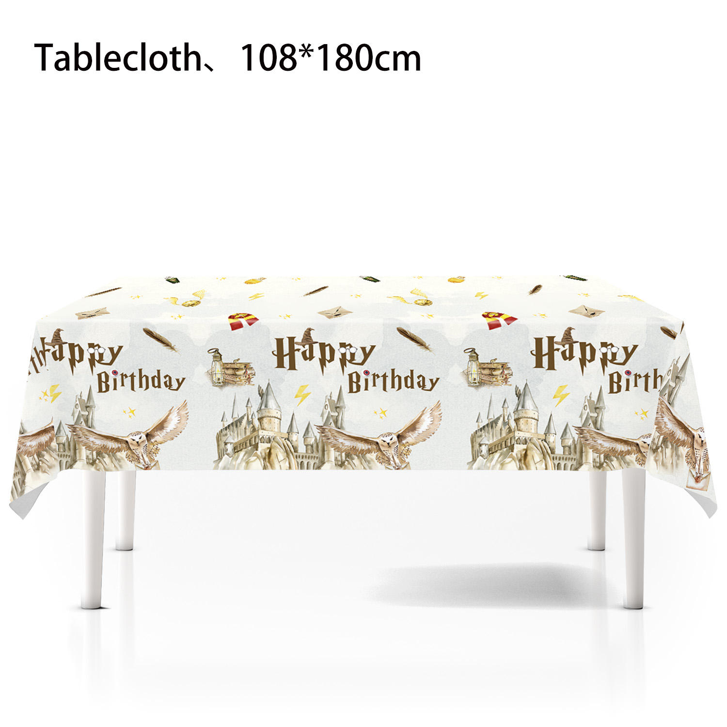 Mantel blanco de 1 pieza (108*180cm)