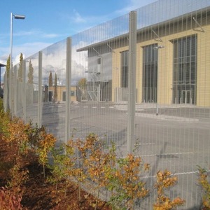 358 ограждение с высоким уровнем безопасности, ограждение и ворота с металлическими 358, сварная сетчатая панель, тюрьма с колючей проволокой - Product Image 5