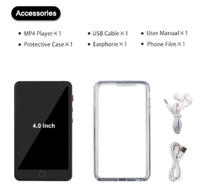 Lettore MP4 Android Touch Screen lettori di musica MP3 MP4 MP4 supporta il lettore di musica Video MP3 MP4 Hebrew WiFi - Product Image 2